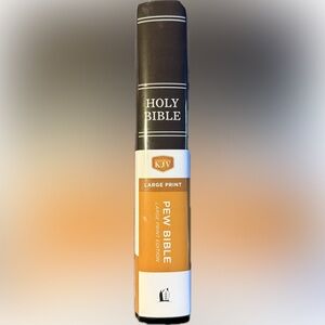 KJV Large Print Bible - Black